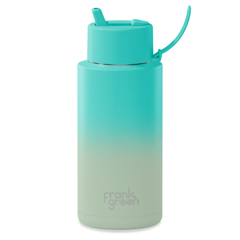 frank green 34Oz Ceramic Reusable Bottle With Flip Lid